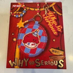 Pop Mart Why So Serious Pendant Chain-lumino feast. Labubu new with opened box